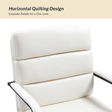 Joseph Contemporary Faux Leather Task Chair with Tilt Lock and Center Tilt by HULALA HOME