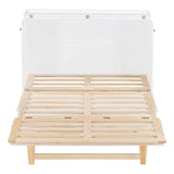 Nestfair Full - Size Murphy Bed with Spacious Drawers