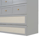 Nestfair Full - Size Murphy Bed with Spacious Drawers
