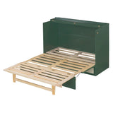 Nestfair Full - Size Murphy Bed with Spacious Drawers