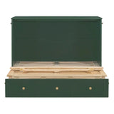 Nestfair Full - Size Murphy Bed with Spacious Drawers