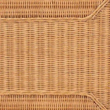 Minahasa Bohemian Braided Rattan Coffee Table in Light Honey