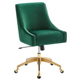 Discern Velvet Performance Office Chair
