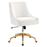 Discern Velvet Performance Office Chair