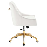 Discern Velvet Performance Office Chair