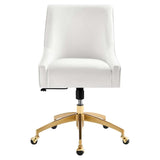Discern Velvet Performance Office Chair