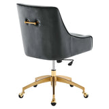 Discern Velvet Performance Office Chair