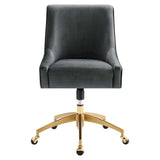 Discern Velvet Performance Office Chair