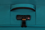 It Luggage Simultaneous 27" Softside Checked 8 Wheel Expandable Spinner Luggage, Harbour Blue