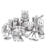 Old Dutch International 36-Piece Kitchen in a Box Cookware Set, Silver