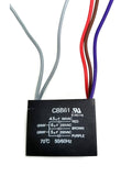 New Ceiling Fan Capacitor CBB61 4.5uF + 6uf + 5uf 5 Wire 250V