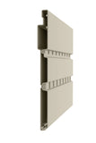 Suncast 8 x 10 ft. Metal and Resin Storage Shed. Vanilla