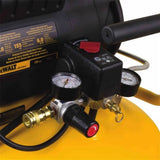 Dewalt Portable 30 Gallon Oil Free Electric Motor Vertical Air Compressor Tank