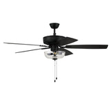 Craftmade 52" Pro Plus 101 Indoor Ceiling Fan Flat Black