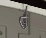 Suncast 8 x 10 ft. Metal and Resin Storage Shed. Vanilla