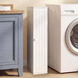 Tangkula Slim Bathroom Storage Cabinet with Door