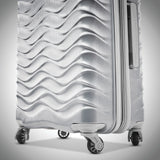 American Tourister Pirouette NXT Hardside Large Checked Luggage with Spinner Wheels - Ultramarine