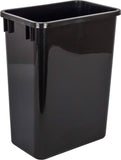 Hardware Resources Replacement Waste Container, 35qt, Black