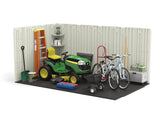 Suncast 8 x 10 ft. Metal and Resin Storage Shed. Vanilla