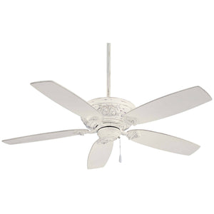 MinkaAire Classica 54" Ceiling Fan - Provencal Blanc - Provencal Blanc Blades