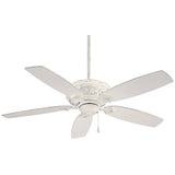 MinkaAire Classica 54" Ceiling Fan - Provencal Blanc - Provencal Blanc Blades