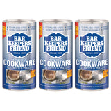 (3 Pack) Bar Keepers Friend Cookware and Sink Cleaner - 12 oz. Each