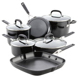 Kitchenaid Cookware Set, Nonstick, Hard - Anodized, Onyx Black