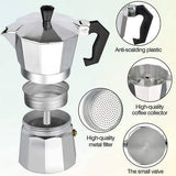 Sorelle Home & Kitchen | Stovetop Espresso and Coffee Maker | Moka Pot for Classic Italian and Cuban Caf�� Brewing | Cafetera (6 Cup)