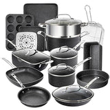 20-Piece Aluminum Ultra - Durable Non - Stick Diamond Infused Cookware and Bakeware Set