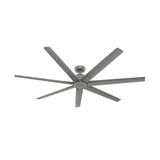 Hunter Downtown 72" Ceiling Fan in Matte Silver