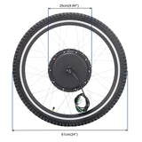 Ktaxon 48V 1000W Electric Bicycle Motor Kit, 26" Front Wheel E - Bike Conversion Kit W/ LCD Display (without Battery)